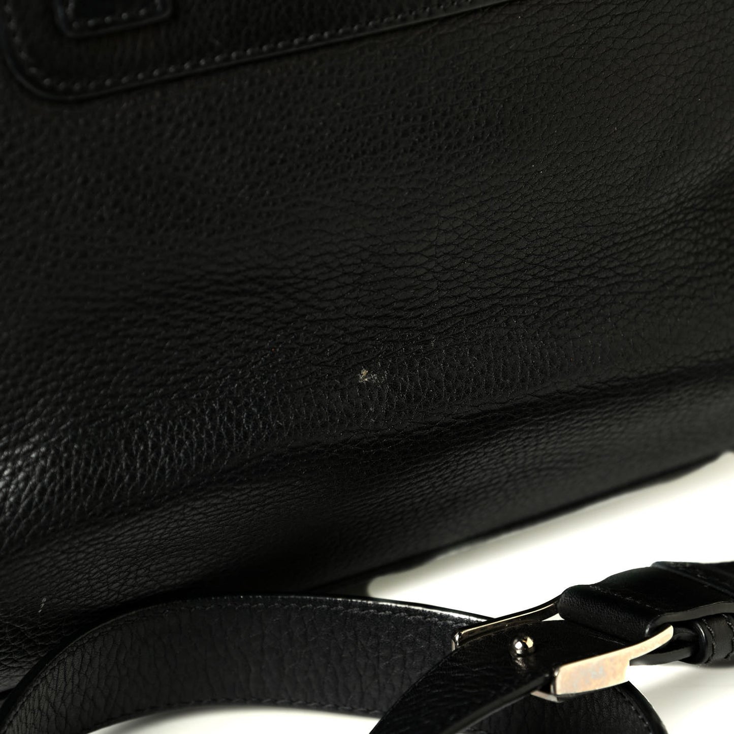 Calfskin Small Pandora Pure Flap Bag Black
