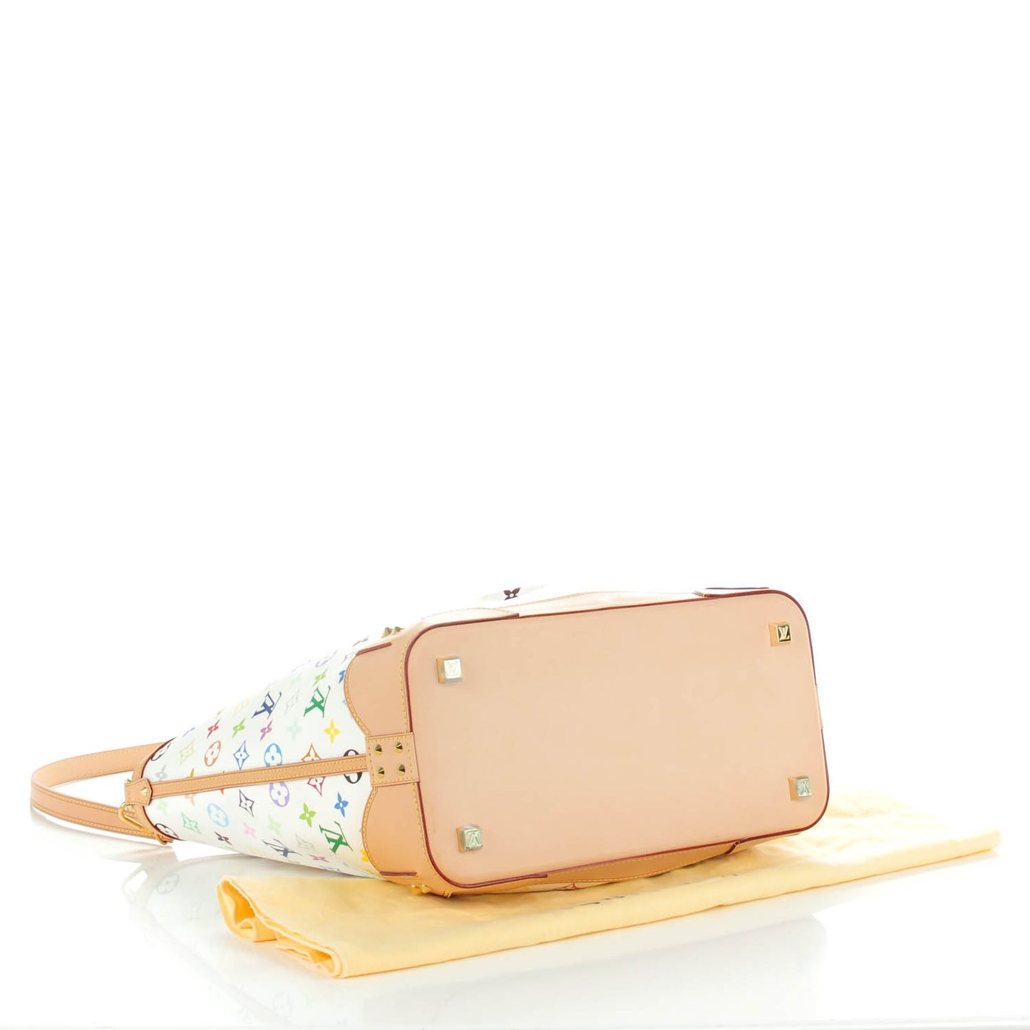 Monogram Multicolor Sharleen GM White