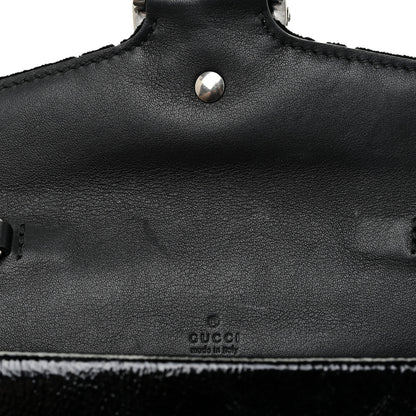 Gucci Velvet GG Monogram Super Mini Dionysus Shoulder Bag Black 16 of 18