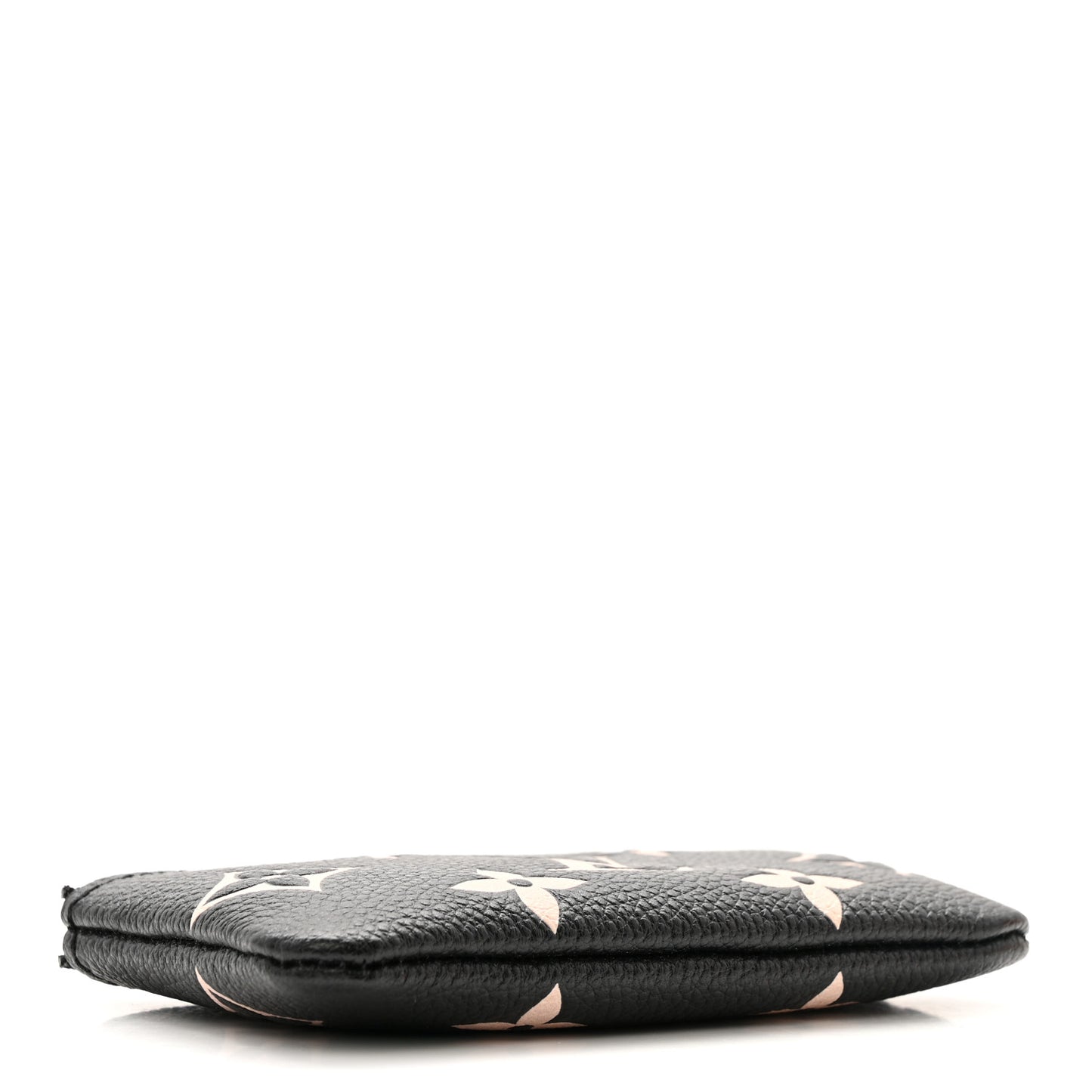 Empreinte Monogram Giant Key Pouch Black Beige