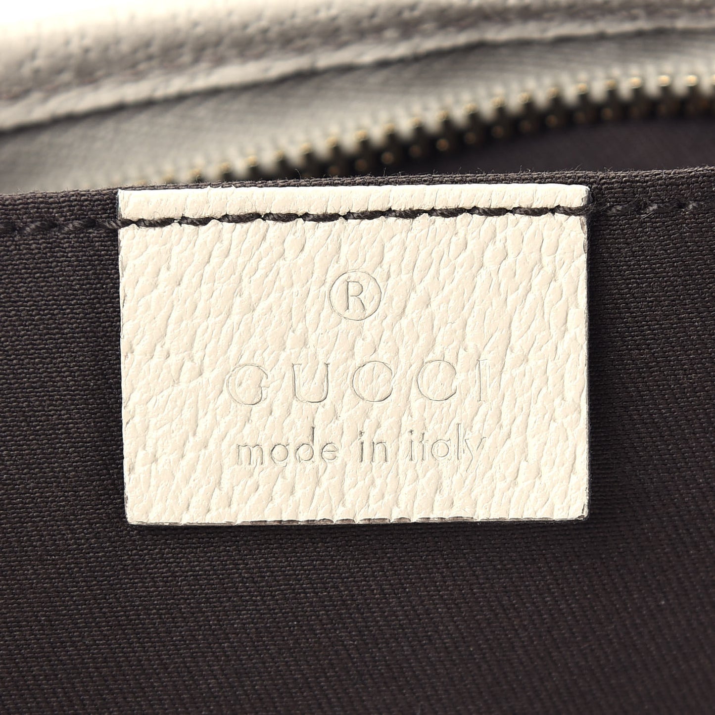 Monogram D Ring Abbey Pochette Off White