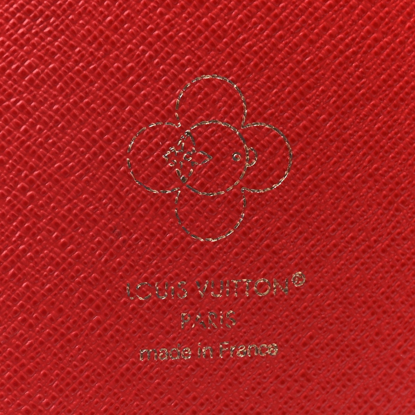 Monogram Emily Notebook Cover MM Coquelicot