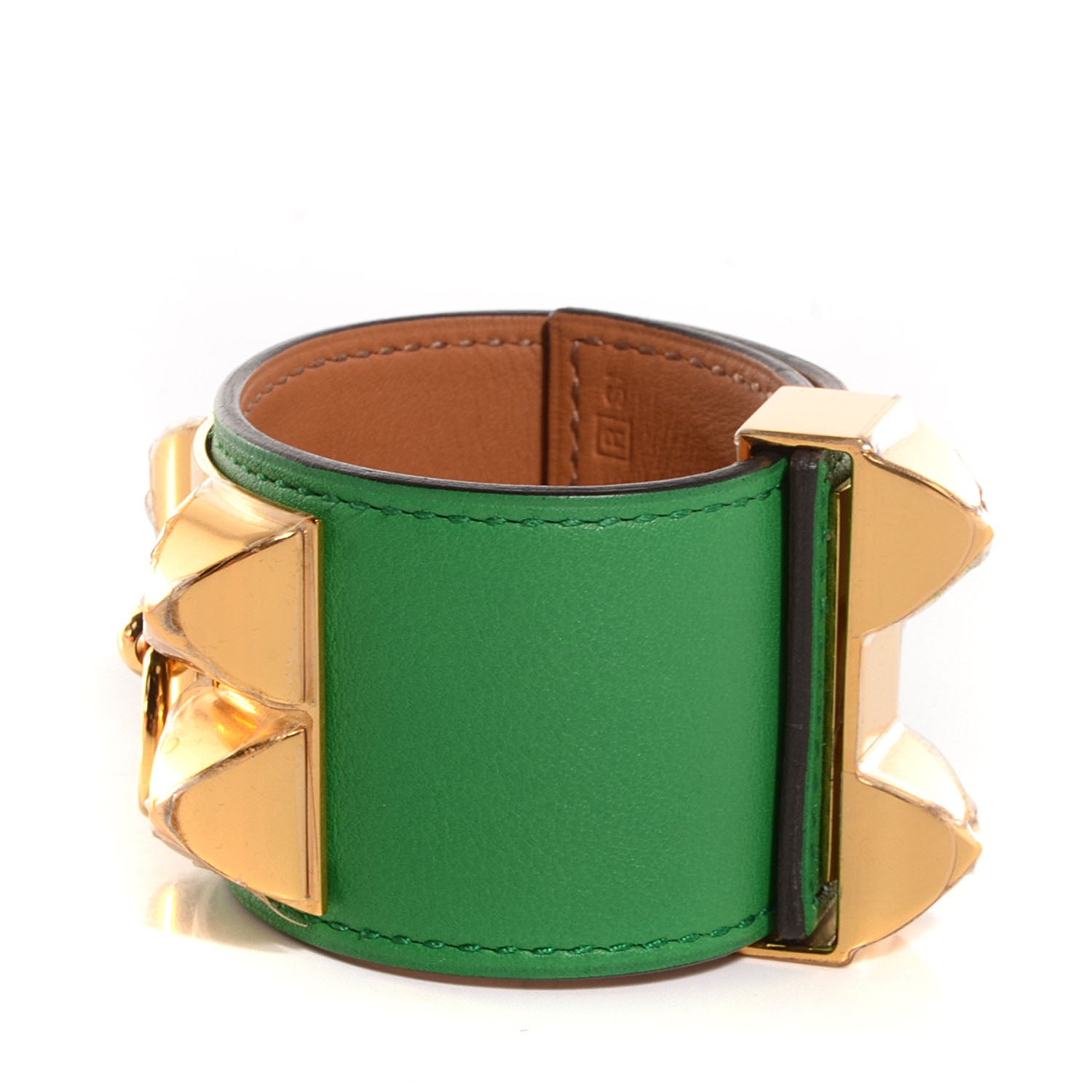 Hermes Swift Collier de Chien CDC Bracelet Small Bamboo Bambou 3 of 7