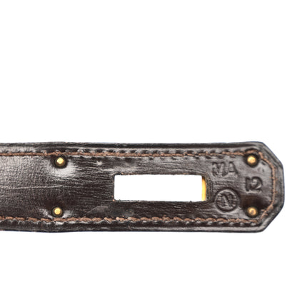 Hermes Box Kelly Sellier 32 Chocolate 7 of 17