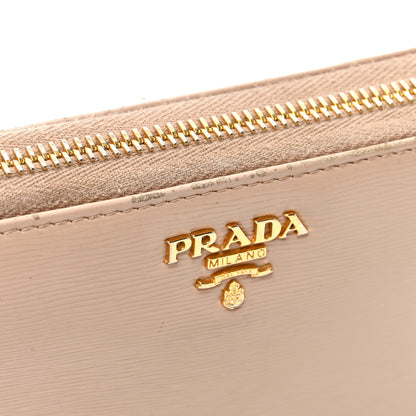Prada Vitello Move Zip Around Wallet Cipria 7 of 12