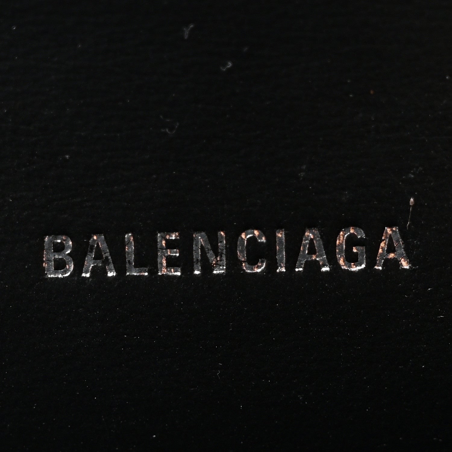 Balenciaga Grained Calfskin Hourglass Top Handle Bag XS Black 6 of 9