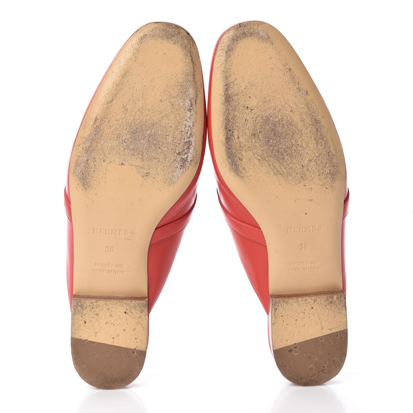 Calfskin Oz Mules 38 Pavot