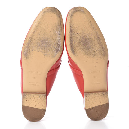 Hermes Calfskin Oz Mules 38 Pavot 7 of 15