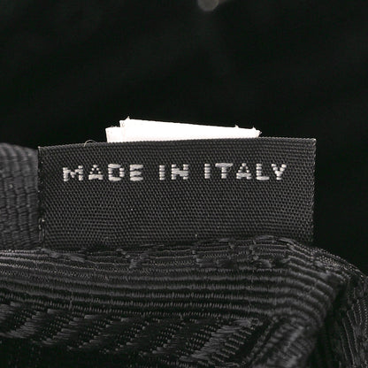 Prada Tessuto Nylon Saffiano Mini Re-Edition 2005 Bag Black 7 of 10