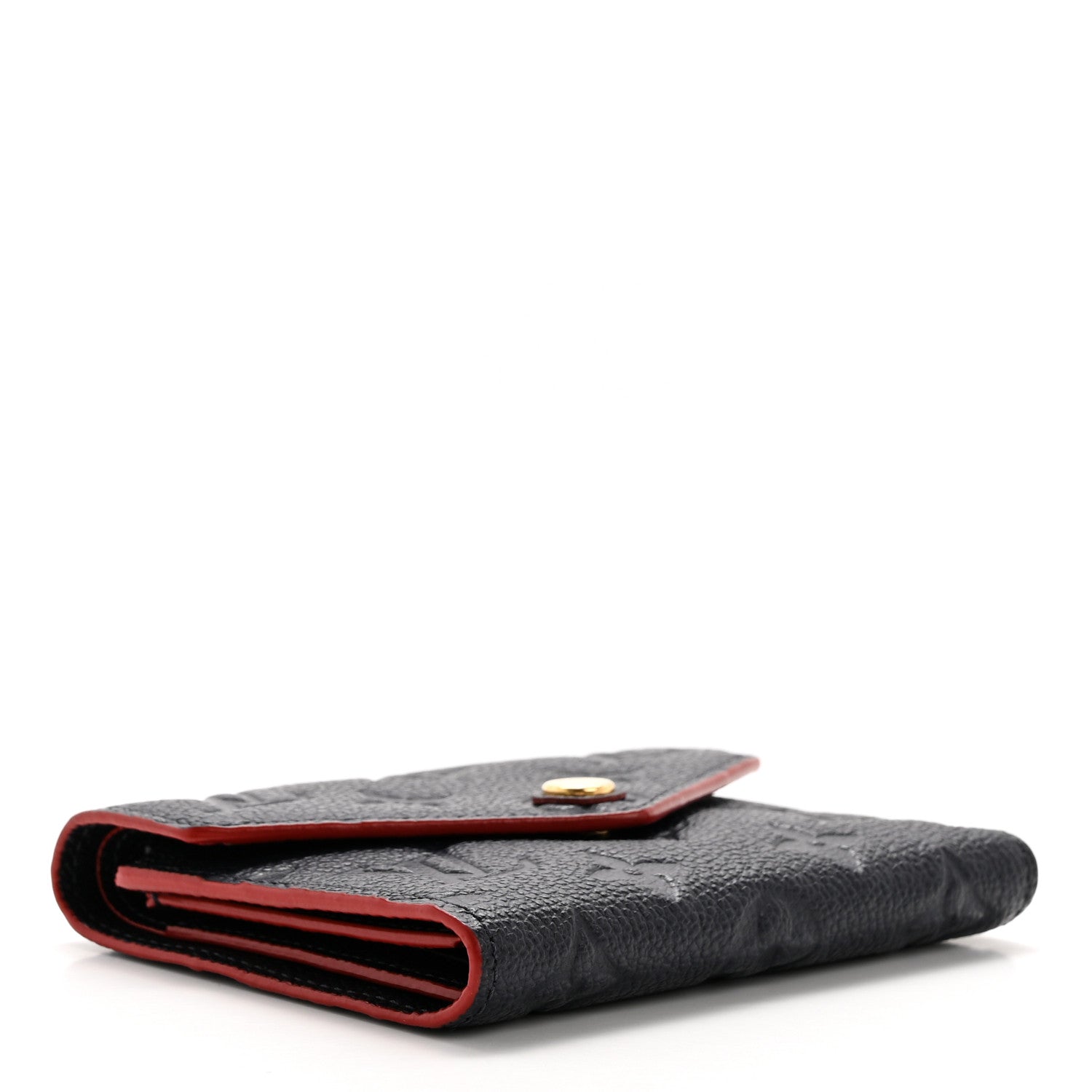 Louis Vuitton Empreinte Victorine Wallet Marine Rouge 4 of 7