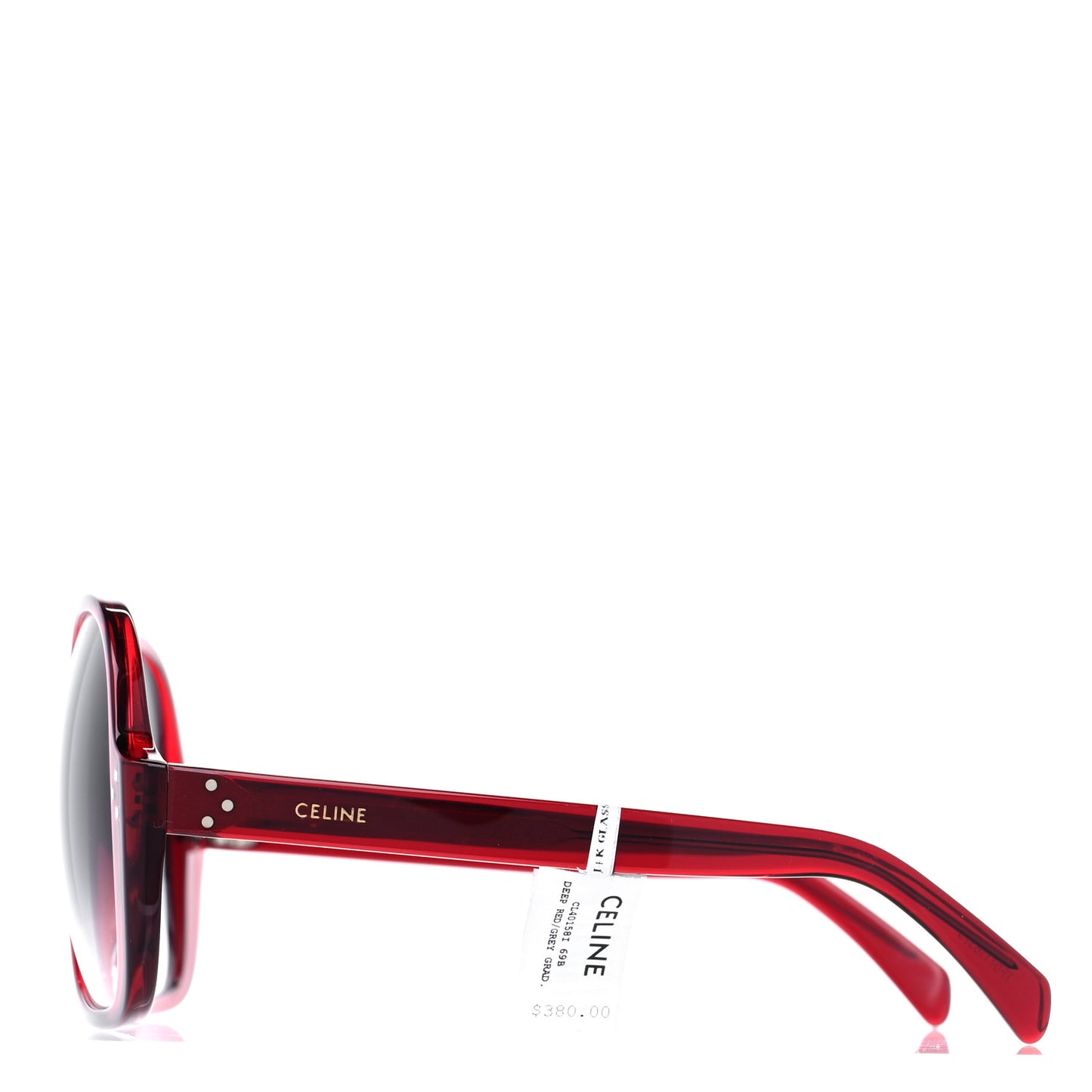Acetate Sunglasses CL40158I Red