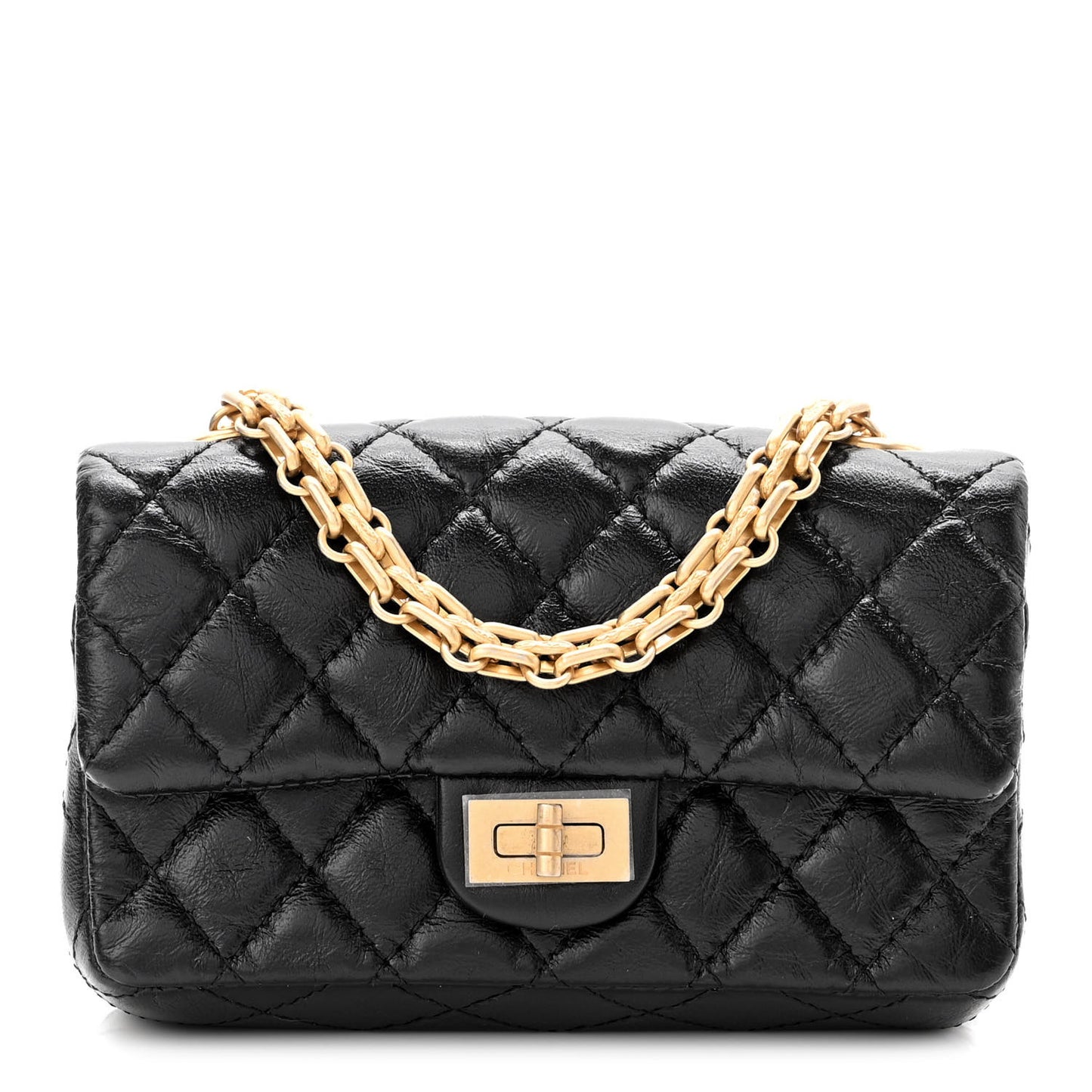 Lambskin Calfskin Tweed Success Story Set of 4 Minis Bags Black