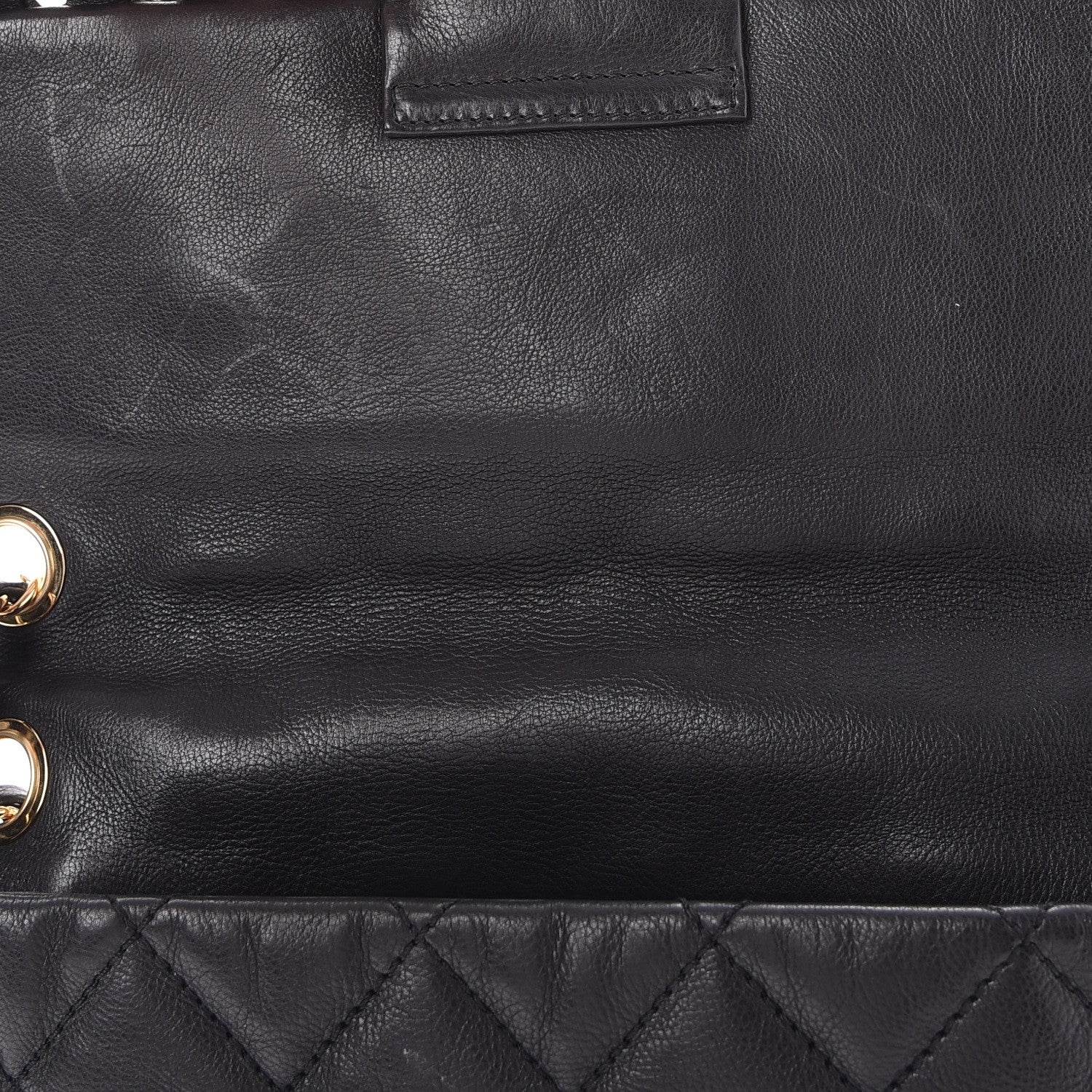 Chanel Calfskin Quilted Medium Chain Me Flap Black 8 of 8