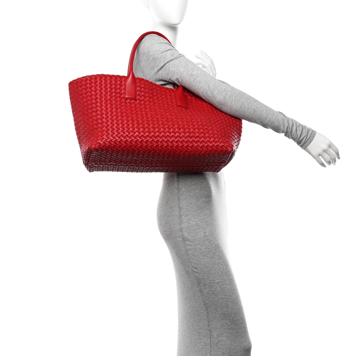 Bottega Veneta Lambskin Intreccio Medium Apple Candy 2 of 11