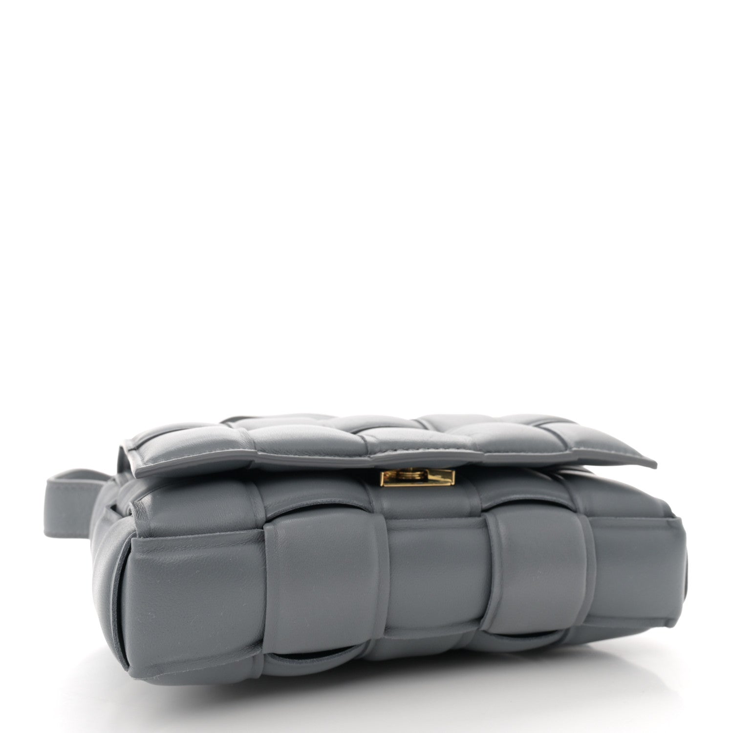 Bottega Veneta Nappa Maxi Intreccio Small Padded Cassette Crossbody Bag Thunder 4 of 11