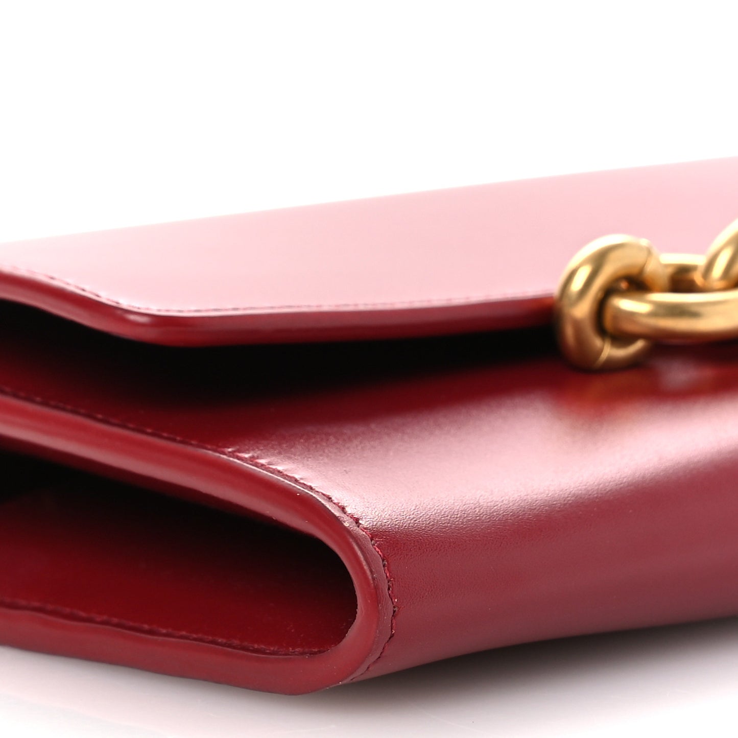 Smooth Calfskin Le Maillon Chain Wallet Opyum Red Opyum Red
