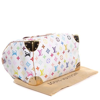 Louis Vuitton Monogram Multicolor Speedy 30 White 4 of 7