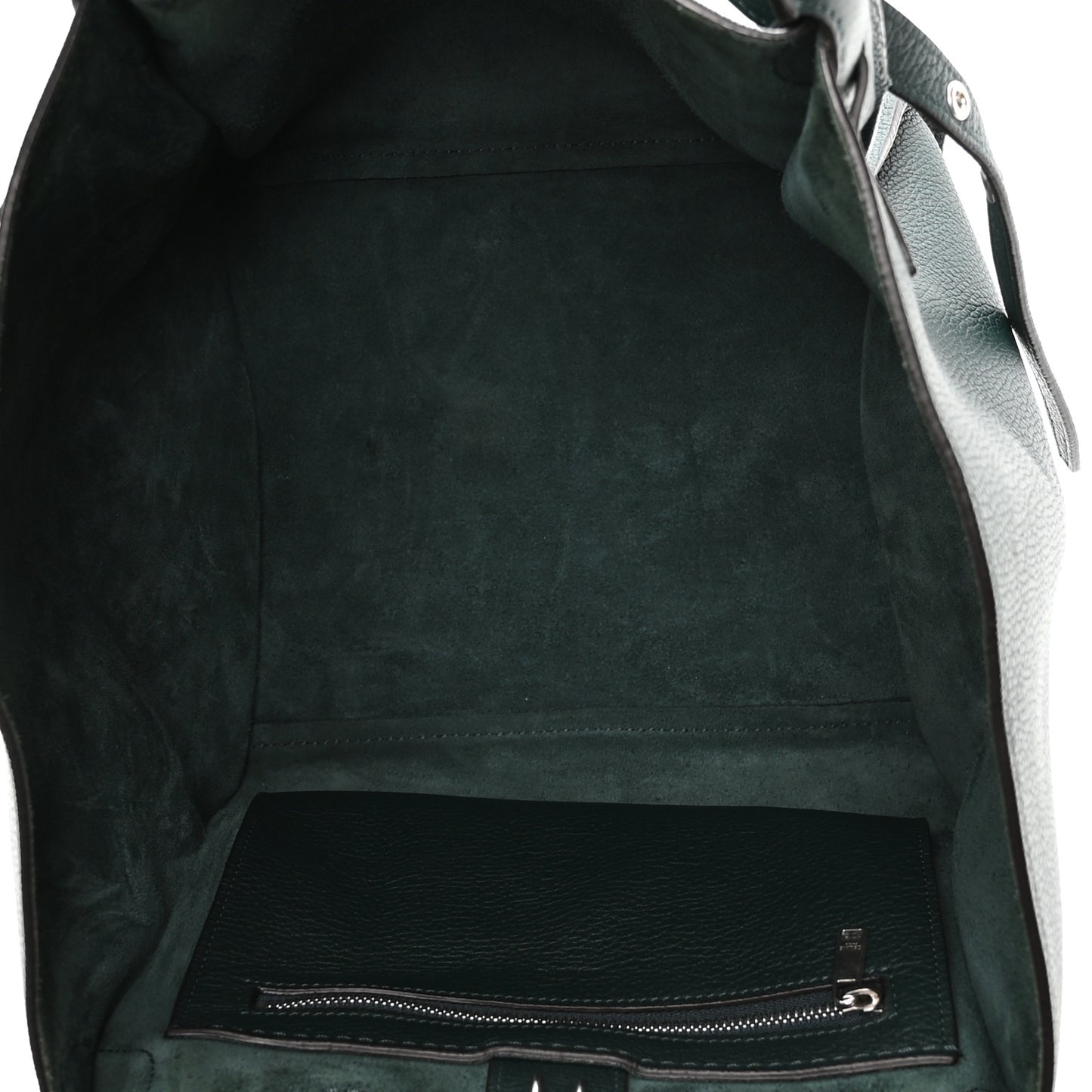 Supple Grained Calfskin Small Big Bag Amazone