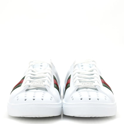 Gucci Rubber Ace Sabot Mules 39 Great White 3 of 9
