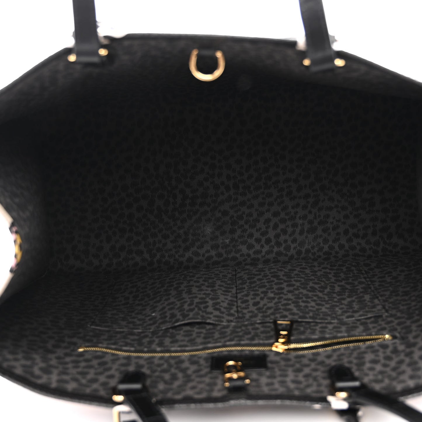 Monogram Giant Wild At Heart Onthego GM Black