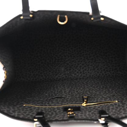 Louis Vuitton Monogram Giant Wild At Heart Onthego GM Black 5 of 9