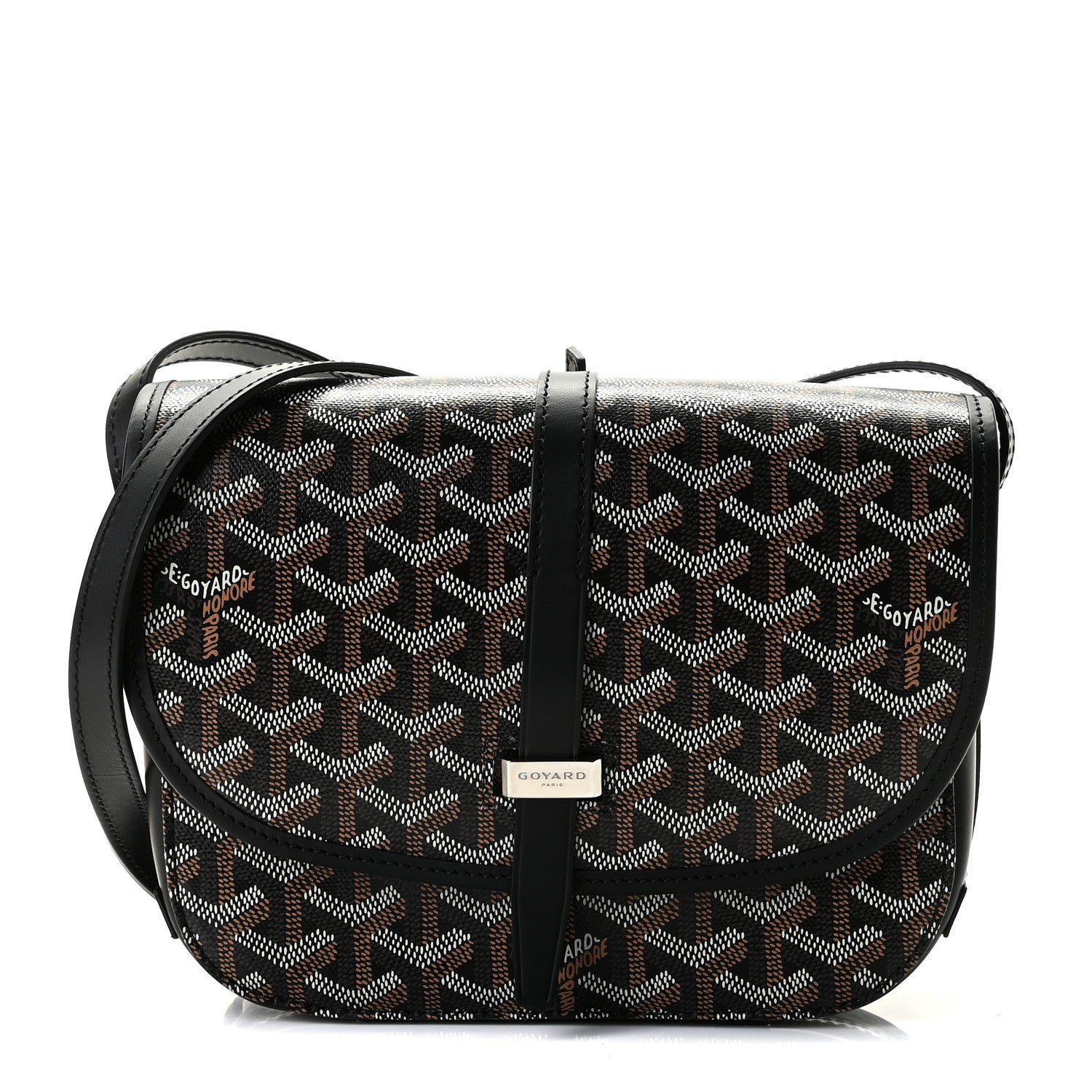 Goyard Goyardine Belvedere II PM Messenger Bag Black 1 of 7