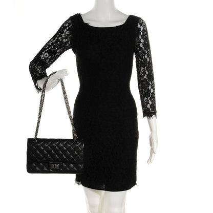 Chanel Caviar Quilted 2.55 Reissue 225 Flap Black 2 of 9