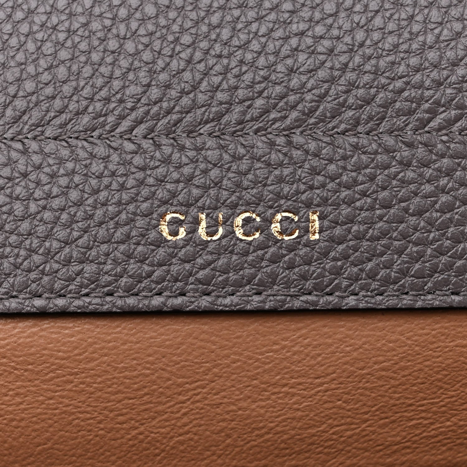 Gucci Grainy Calfskin Small Zumi Top Handle Bag Dusty Grey 8 of 16
