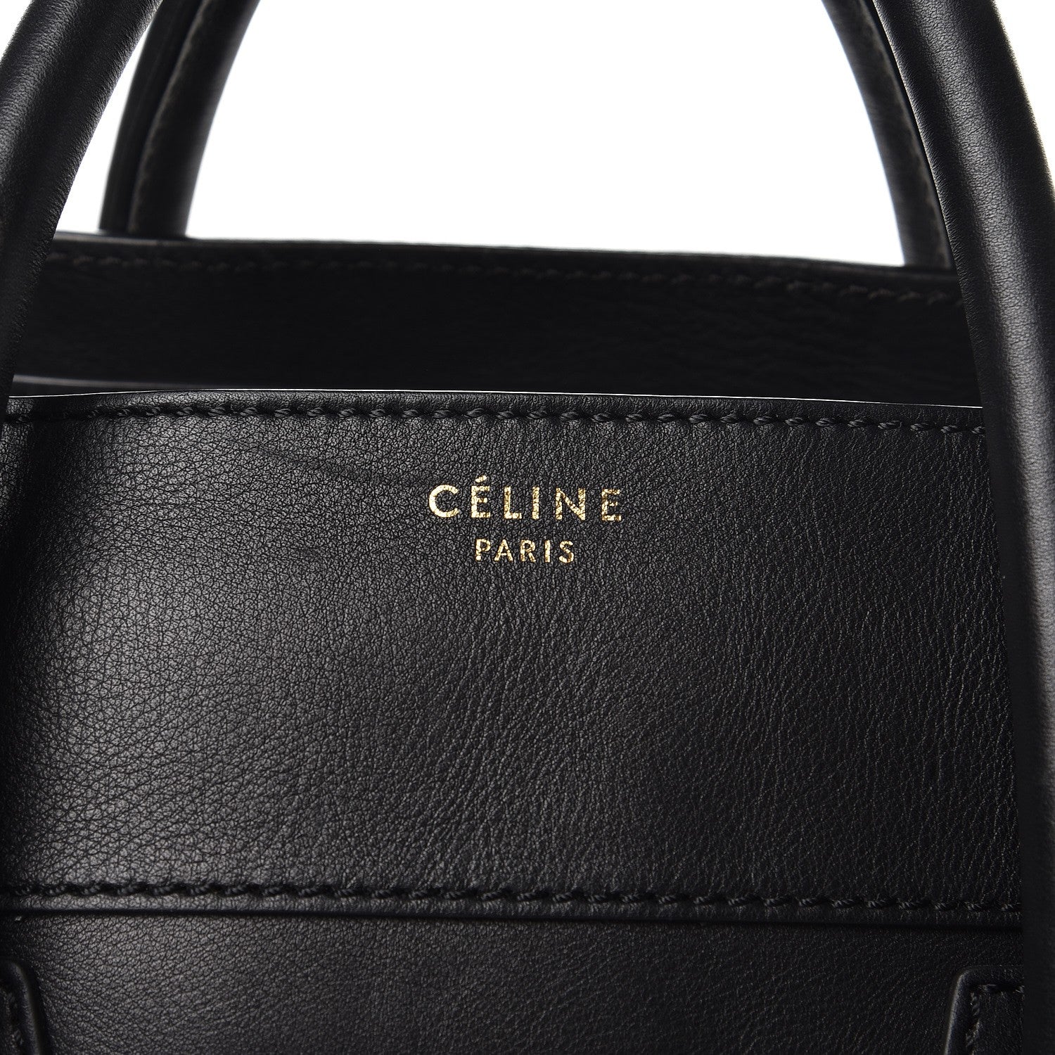 Celine Smooth Calfskin Large Luggage Black 7 of 10