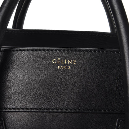 Celine Smooth Calfskin Large Luggage Black 7 of 10