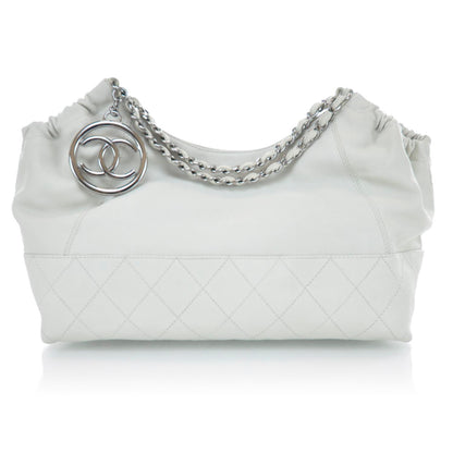 Chanel Leather Baby Coco Cabas Ivory 1 of 9