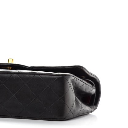 Chanel Lambskin Quilted Small Double Flap Black 9 of 9
