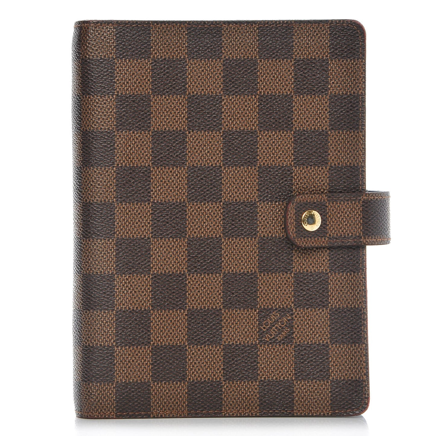 Damier Ebene Medium Ring Agenda Cover