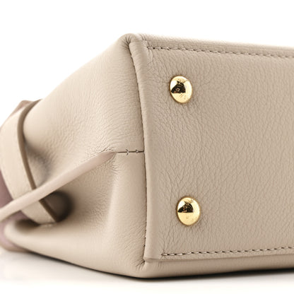 Louis Vuitton Soft Calfskin Mini Lockme Ever Greige 8 of 9