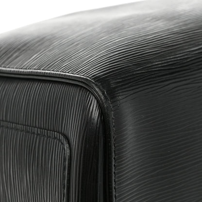 Louis Vuitton Epi Keepall 55 Black 10 of 12