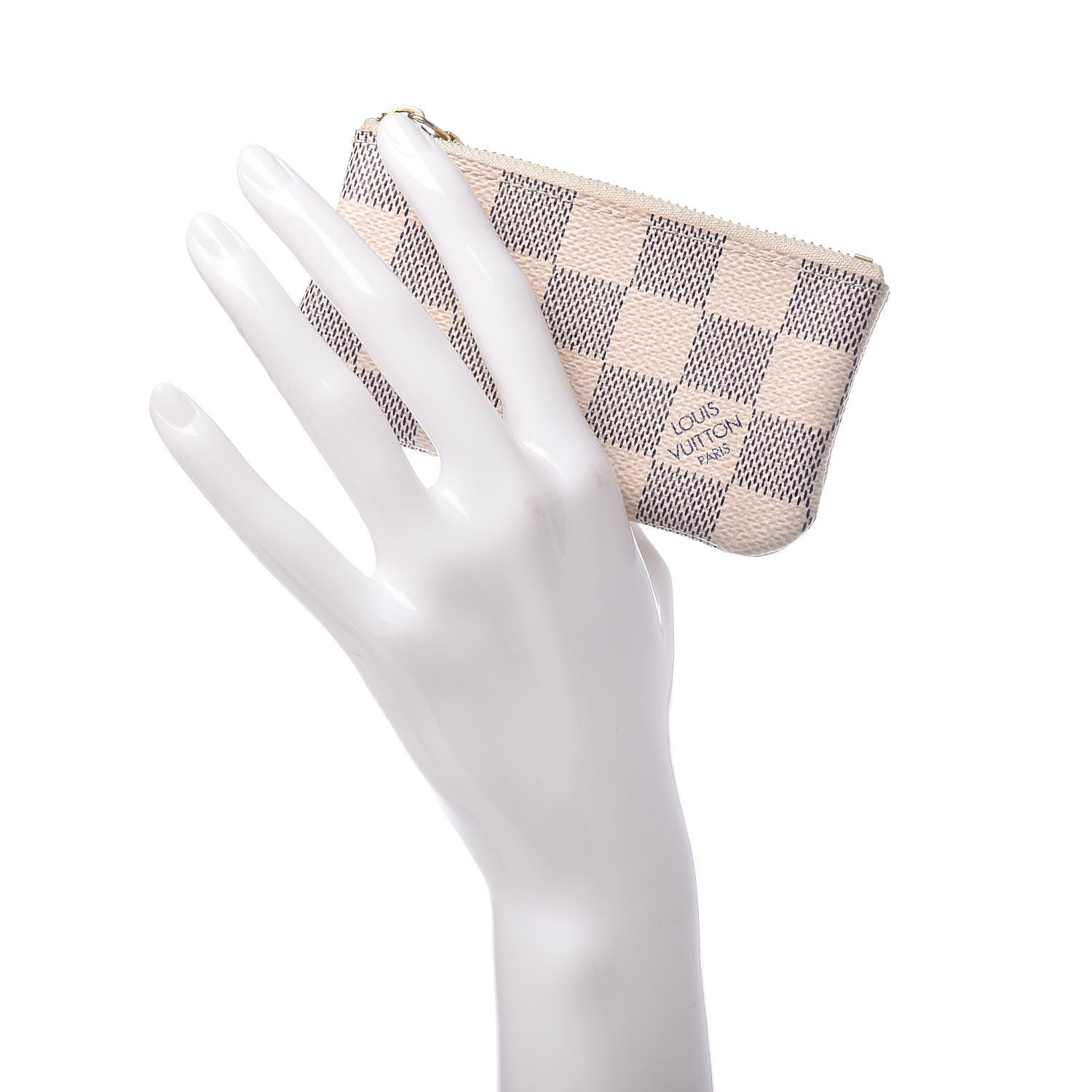 Louis Vuitton Damier Azur Key Pouch 2 of 7