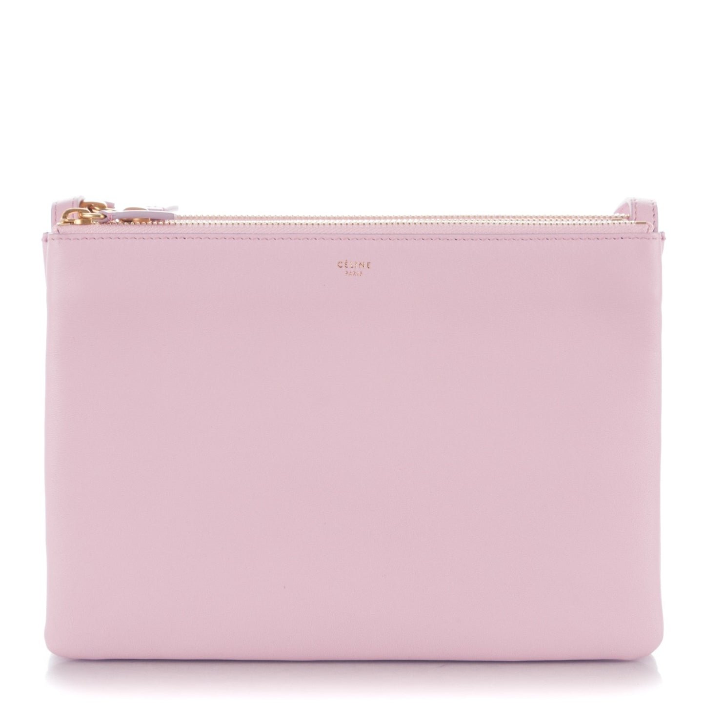Lambskin Large Trio Crossbody Bag Pink