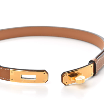 Hermes Epsom Kelly Belt Gold 4 of 5