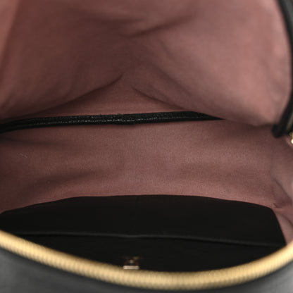 Salvatore Ferragamo Calfskin Gancio XL City Backpack Black 5 of 9