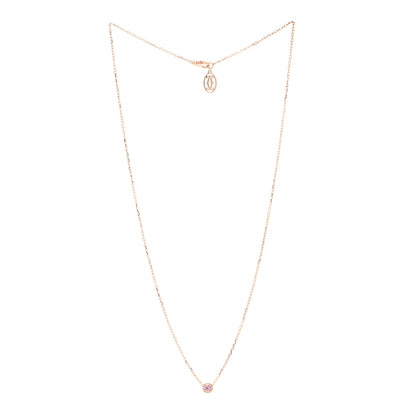 Cartier 18K Pink Gold Pink Sapphire D'Amour Pendant Necklace 3 of 6