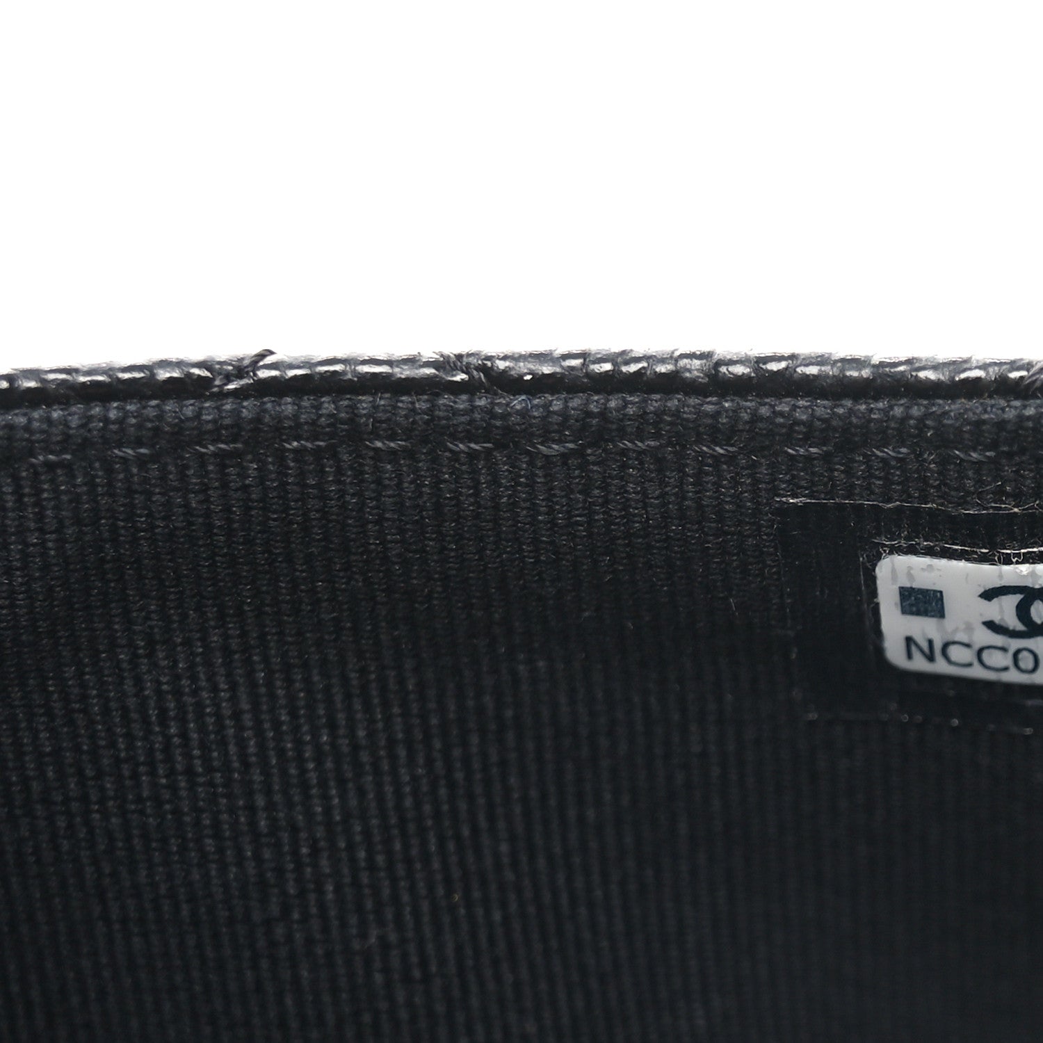 Chanel Caviar Quilted CC Zip Around Card Holder Black 7 of 8
