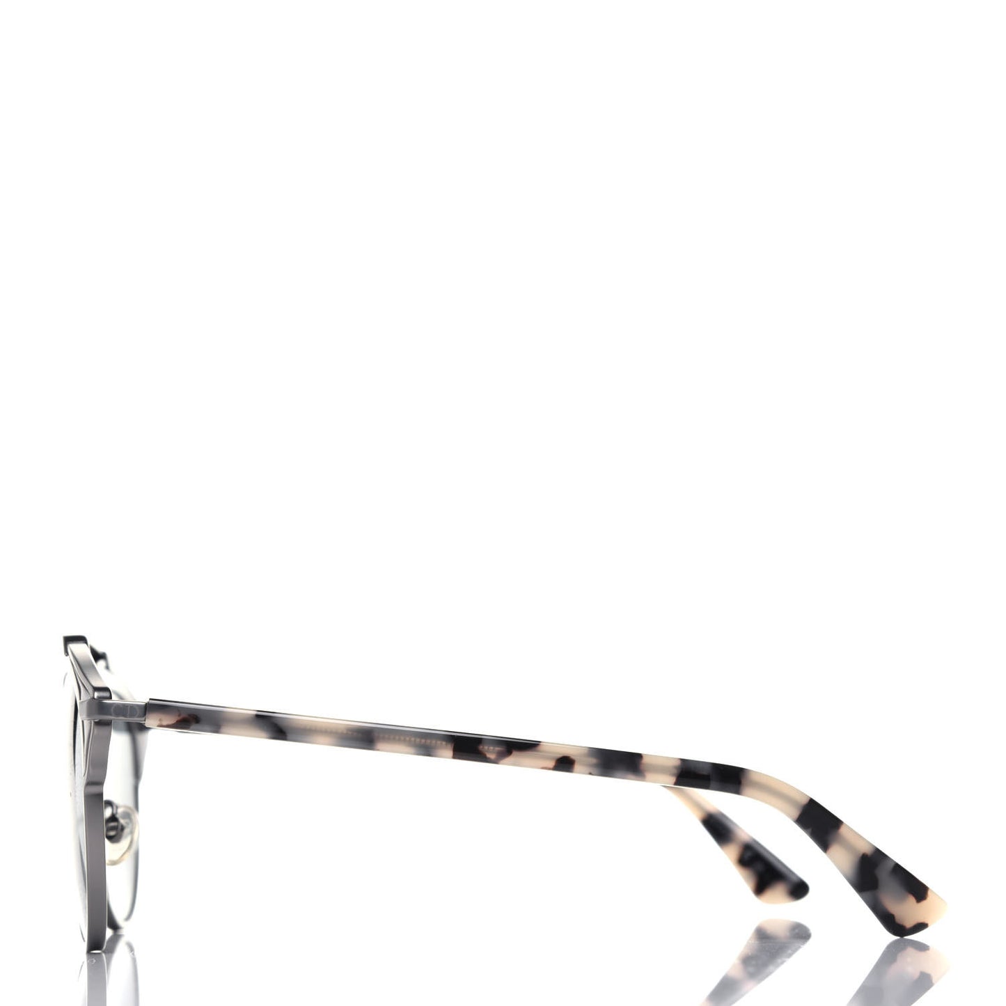 Metal Lambskin So Real Sunglasses Tortoise