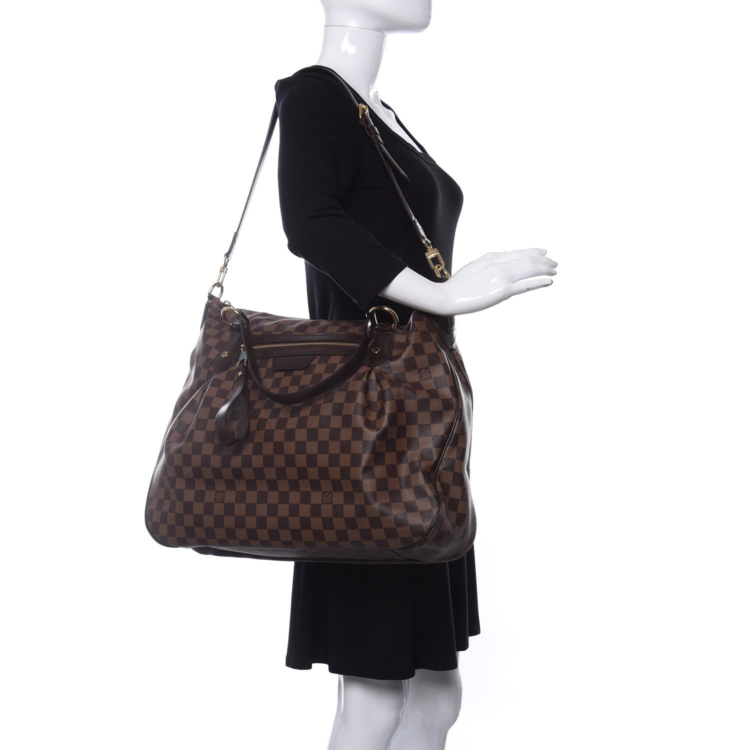 Louis Vuitton Damier Ebene Evora GM 2 of 12