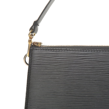 Louis Vuitton Epi Pochette Accessories 24 Black 8 of 12