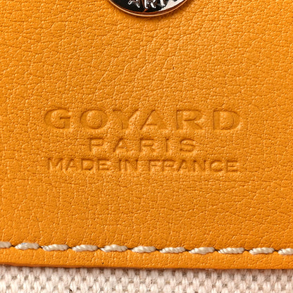 Goyard Goyardine Reversible Anjou GM Yellow 8 of 21