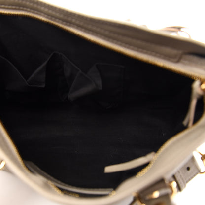 Balenciaga Chevre Gold Metallic Edge Hardware S City Gris Taupe 6 of 13