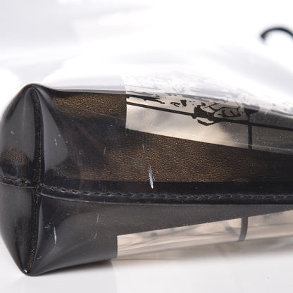 Chanel Vinyl Coco Window Pochette Black 11 of 14