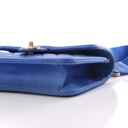 Chanel Caviar Quilted Small Sunset On The Sea Flap Blue 8 of 9