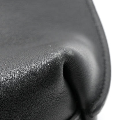 Saint Laurent Calfskin Medium Suzanne Hobo Black 14 of 14
