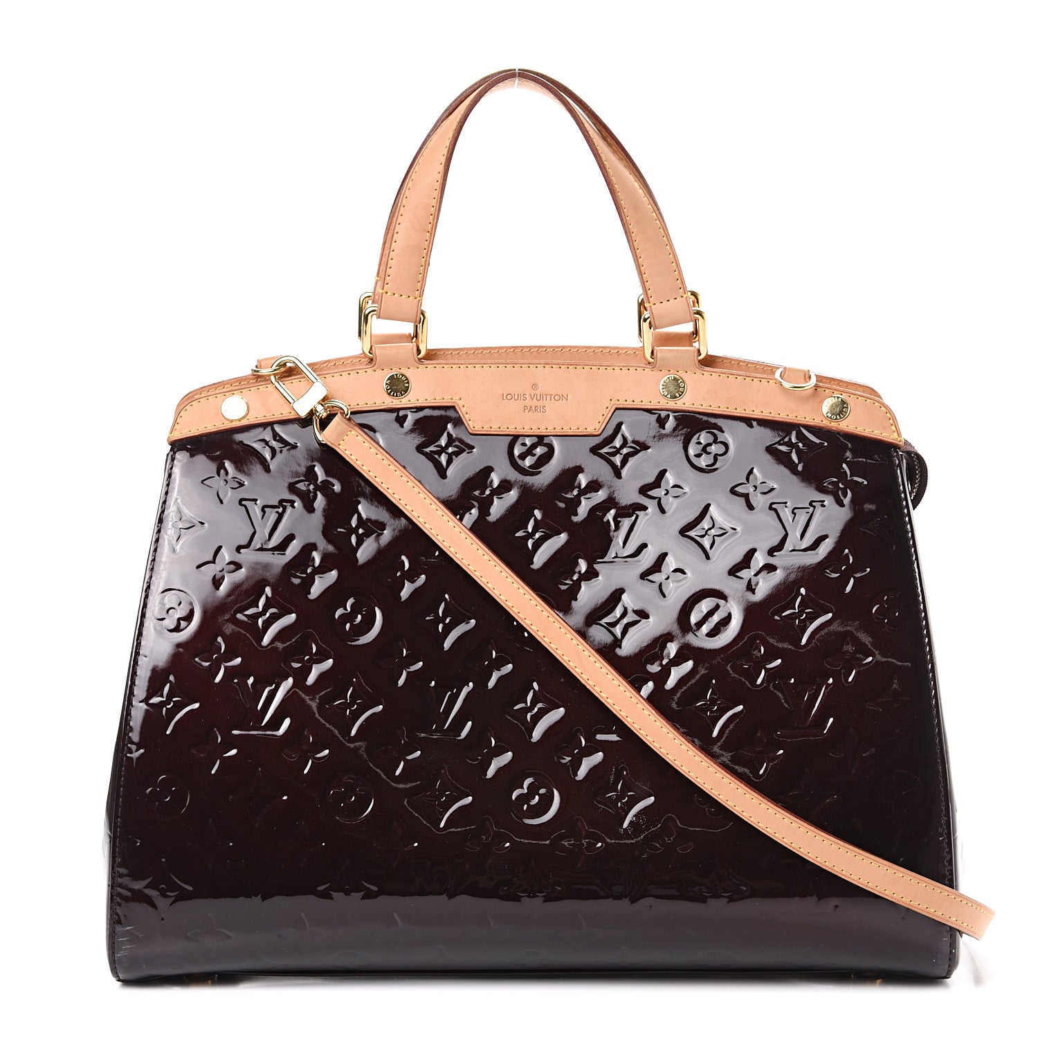 Louis Vuitton Vernis Brea GM Amarante 1 of 11